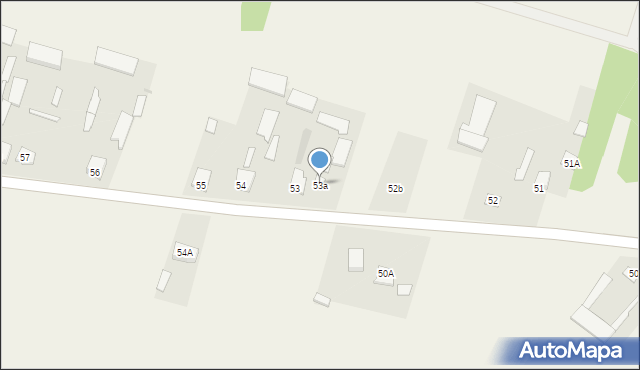 Pruszynek, Pruszynek, 53a, mapa Pruszynek