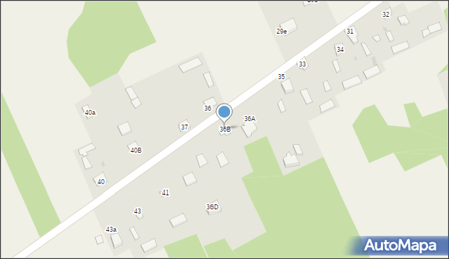 Pryszczowa Góra, Pryszczowa Góra, 36B, mapa Pryszczowa Góra