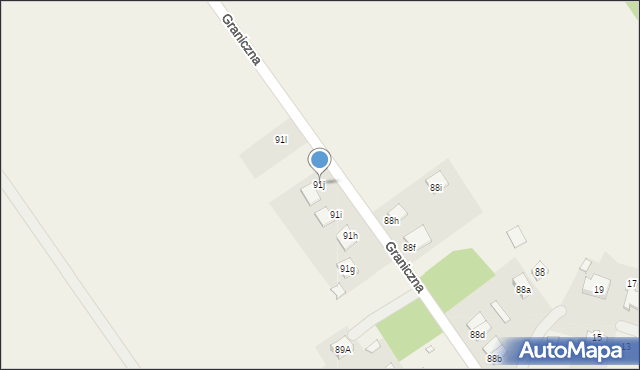 Przanowice, Przanowice, 91j, mapa Przanowice