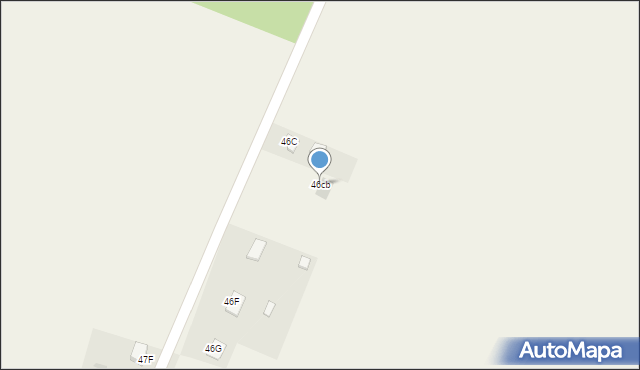 Przebendów, Przebendów, 46cb, mapa Przebendów