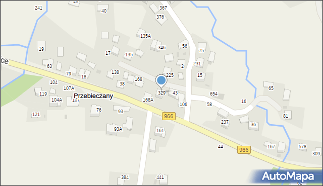 Przebieczany, Przebieczany, 329, mapa Przebieczany