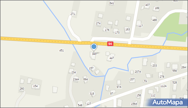 Przebieczany, Przebieczany, 343, mapa Przebieczany