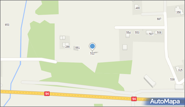 Przebieczany, Przebieczany, 512, mapa Przebieczany