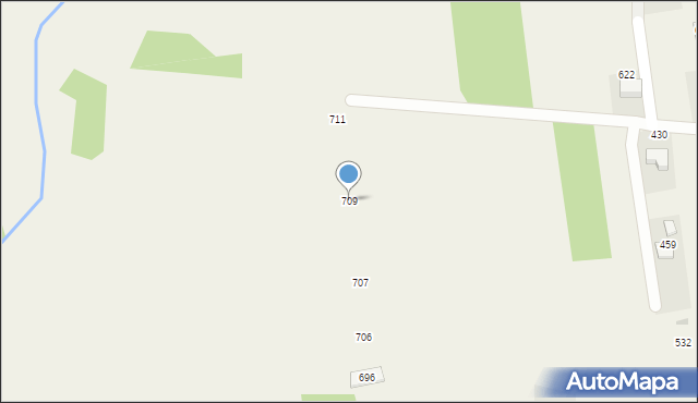 Przebieczany, Przebieczany, 709, mapa Przebieczany