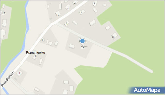 Przechlewko, Przechlewko, 7A, mapa Przechlewko