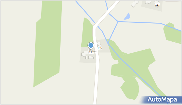 Przechód, Przechód, 134, mapa Przechód