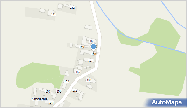 Przechód, Przechód, 158, mapa Przechód