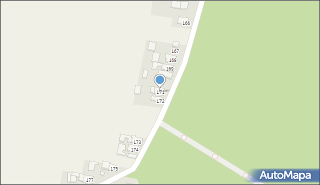 Przechód, Przechód, 171, mapa Przechód