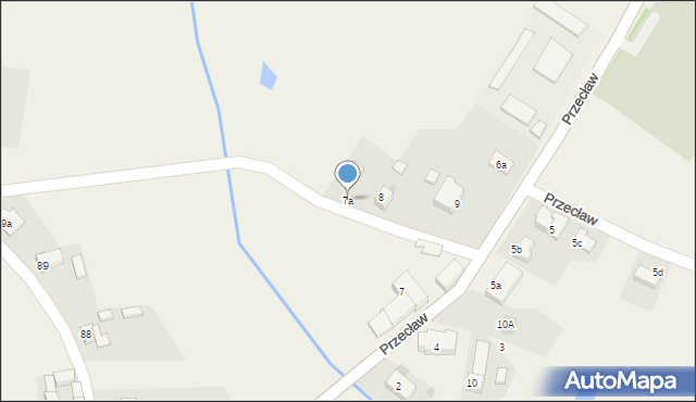 Przecław, Przecław, 7a, mapa Przecław