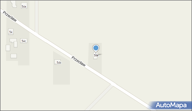 Przecław, Przecław, 54e, mapa Przecław