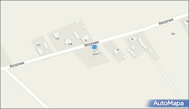 Przećmino, Przećmino, 40A, mapa Przećmino