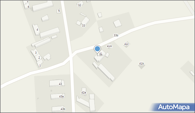 Przećmino, Przećmino, 42, mapa Przećmino