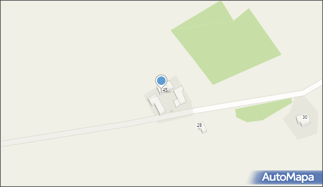 Przećmino, Przećmino, 46, mapa Przećmino