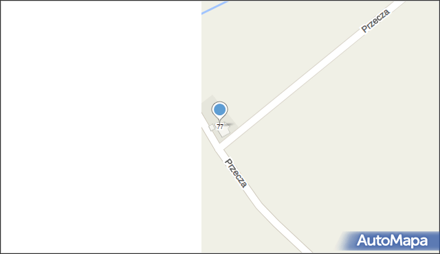Przecza, Przecza, 77, mapa Przecza