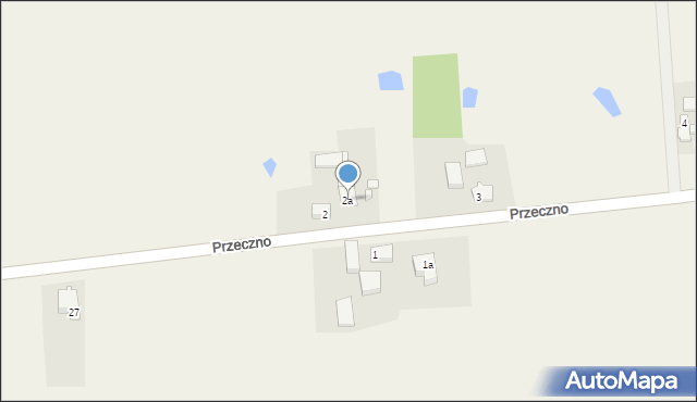 Przeczno, Przeczno, 2a, mapa Przeczno