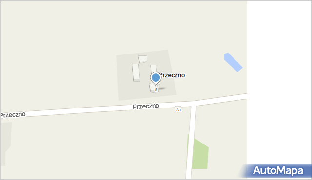 Przeczno, Przeczno, 8, mapa Przeczno