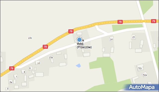 Przeczów, Przeczów, 13, mapa Przeczów