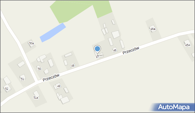 Przeczów, Przeczów, 47, mapa Przeczów
