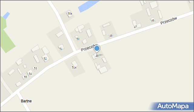 Przeczów, Przeczów, 49, mapa Przeczów