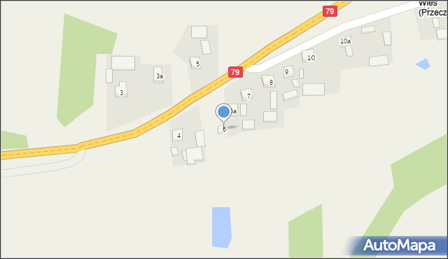 Przeczów, Przeczów, 6, mapa Przeczów