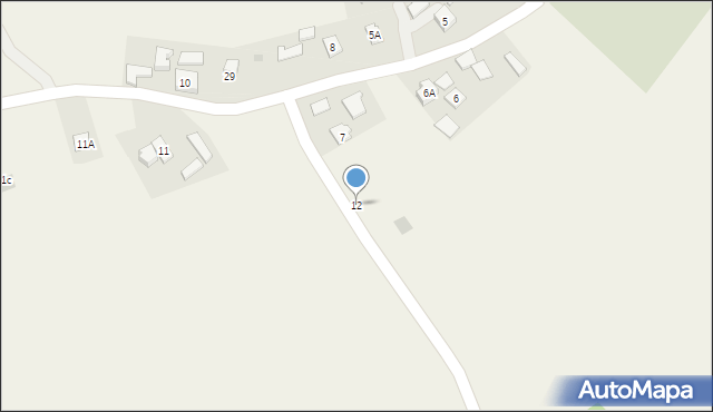 Przeczyca, Przeczyca, 12, mapa Przeczyca