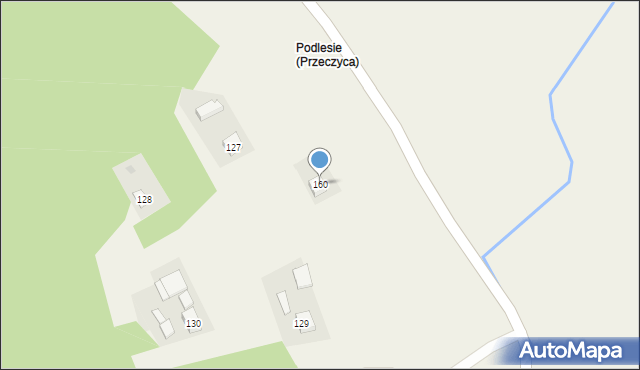 Przeczyca, Przeczyca, 160, mapa Przeczyca