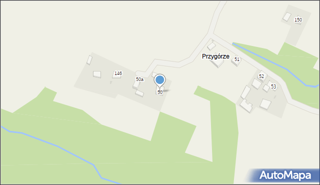 Przeczyca, Przeczyca, 50, mapa Przeczyca