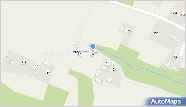 Przeczyca, Przeczyca, 51, mapa Przeczyca