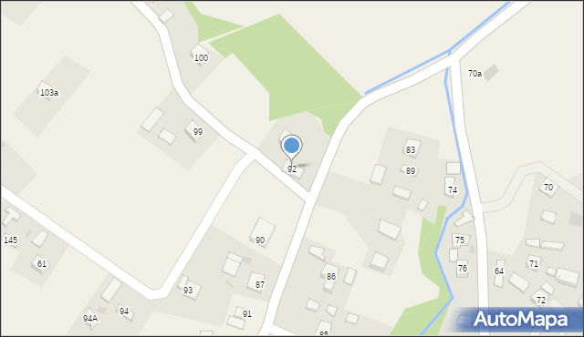 Przeczyca, Przeczyca, 92, mapa Przeczyca