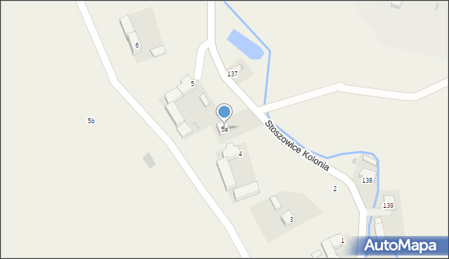Przedborowa, Przedborowa, 5a, mapa Przedborowa