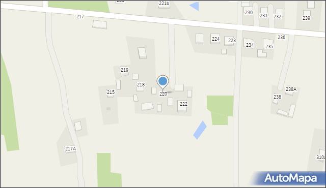 Przedbórz, Przedbórz, 220, mapa Przedbórz