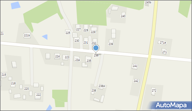Przedbórz, Przedbórz, 236, mapa Przedbórz