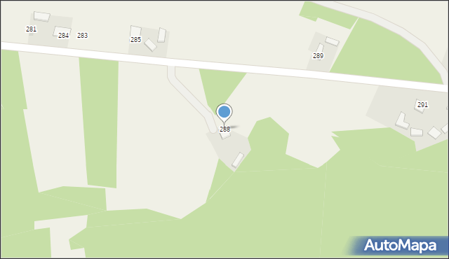 Przedbórz, Przedbórz, 288, mapa Przedbórz