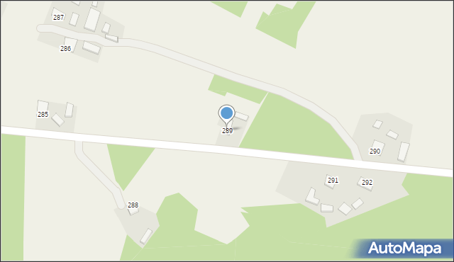 Przedbórz, Przedbórz, 289, mapa Przedbórz