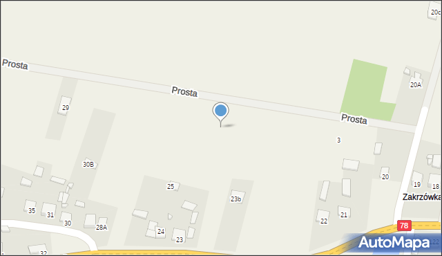 Przededworze, Prosta, 13, mapa Przededworze
