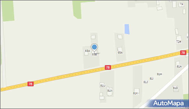 Przededworze, Przededworze, 63B, mapa Przededworze