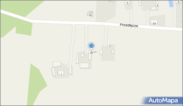 Przedłęcze, Przedłęcze, 2b, mapa Przedłęcze
