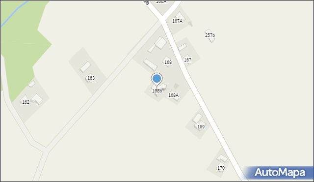 Przedmieście Czudeckie, Przedmieście Czudeckie, 168b, mapa Przedmieście Czudeckie