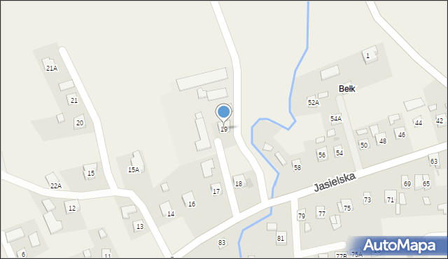 Przedmieście Czudeckie, Przedmieście Czudeckie, 19, mapa Przedmieście Czudeckie