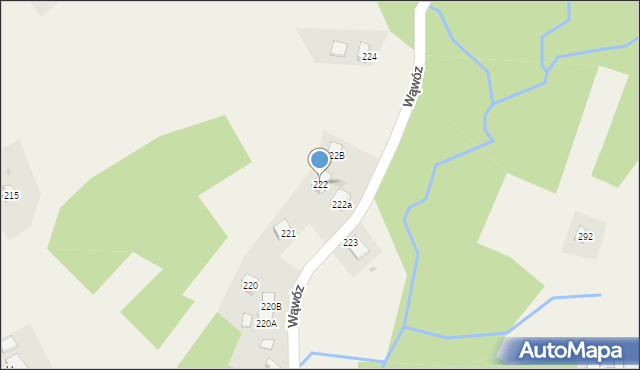 Przedmieście Czudeckie, Przedmieście Czudeckie, 222, mapa Przedmieście Czudeckie