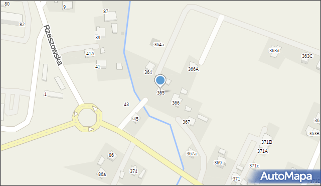 Przedmieście Czudeckie, Przedmieście Czudeckie, 365, mapa Przedmieście Czudeckie