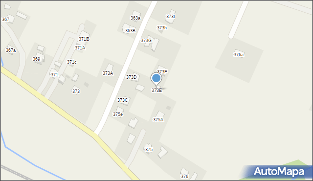Przedmieście Czudeckie, Przedmieście Czudeckie, 373E, mapa Przedmieście Czudeckie