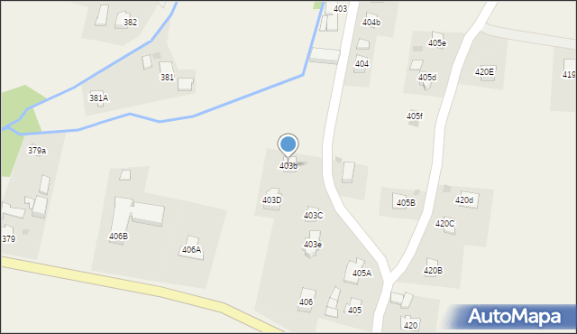 Przedmieście Czudeckie, Przedmieście Czudeckie, 403b, mapa Przedmieście Czudeckie