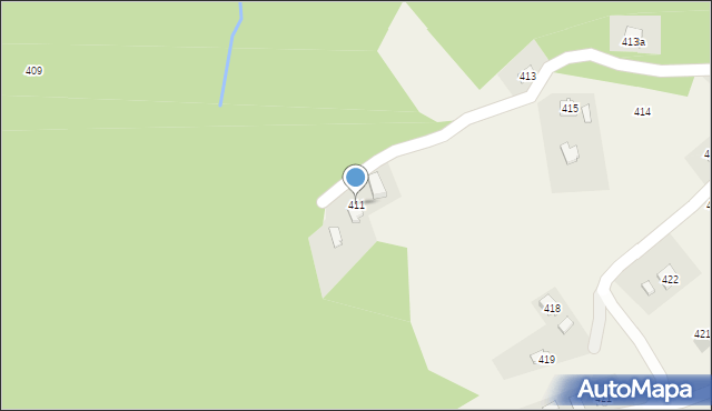 Przedmieście Czudeckie, Przedmieście Czudeckie, 411, mapa Przedmieście Czudeckie