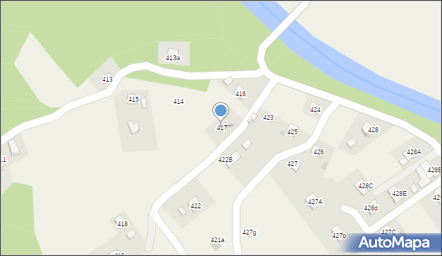 Przedmieście Czudeckie, Przedmieście Czudeckie, 417, mapa Przedmieście Czudeckie