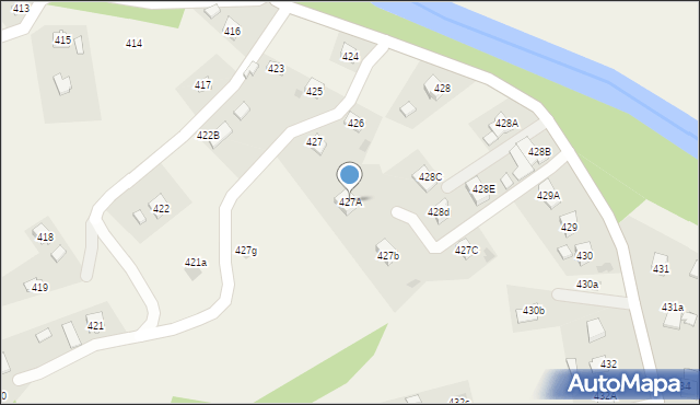 Przedmieście Czudeckie, Przedmieście Czudeckie, 427A, mapa Przedmieście Czudeckie