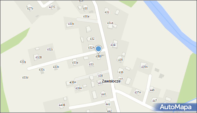 Przedmieście Czudeckie, Przedmieście Czudeckie, 438b, mapa Przedmieście Czudeckie