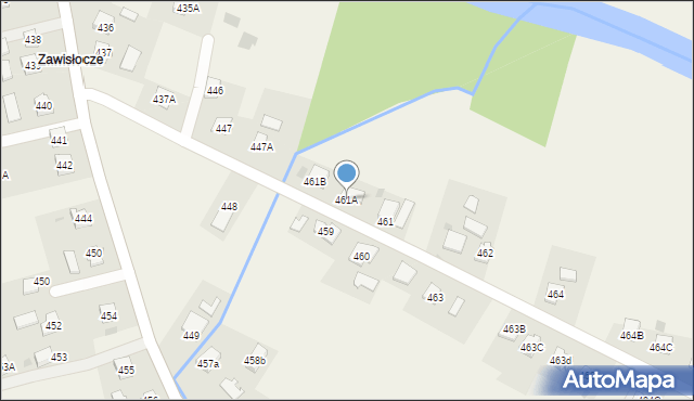 Przedmieście Czudeckie, Przedmieście Czudeckie, 461A, mapa Przedmieście Czudeckie