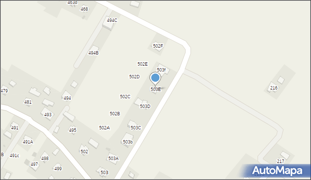 Przedmieście Czudeckie, Przedmieście Czudeckie, 503E, mapa Przedmieście Czudeckie