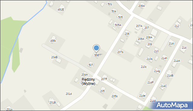 Przedmieście Czudeckie, Przedmieście Czudeckie, 506, mapa Przedmieście Czudeckie